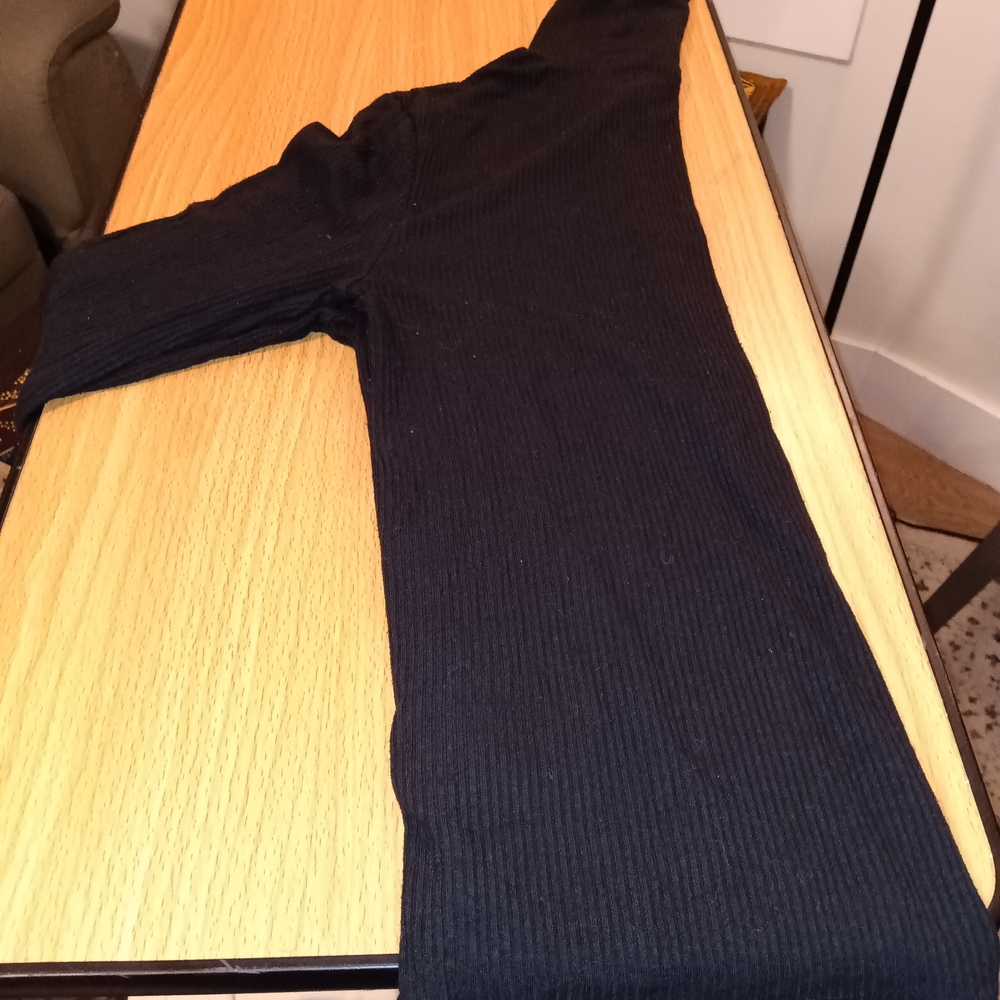 Zara Black Turtleneck Sweater